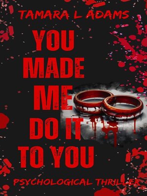 cover image of You Made Me Do It to You